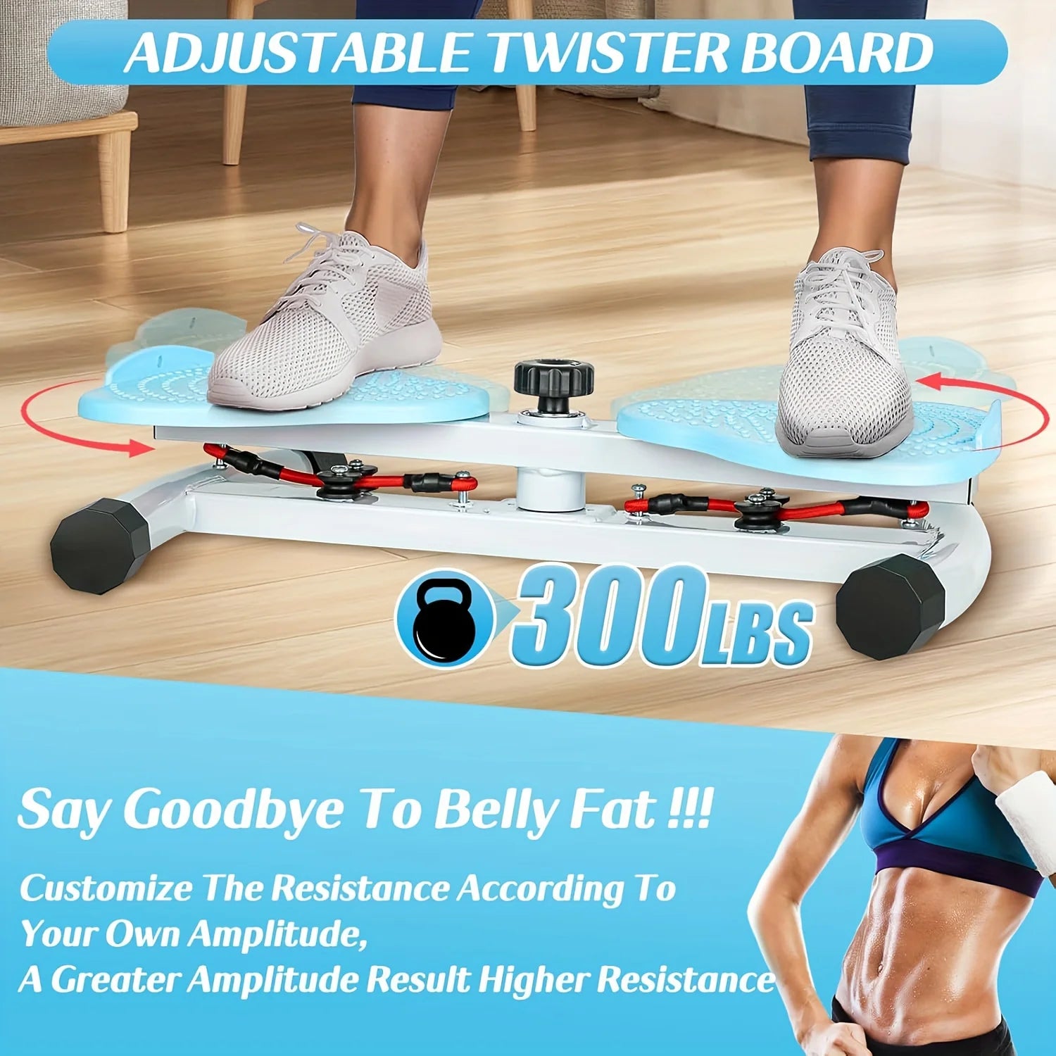 Motiv8 Twist Waist Plate Trainer