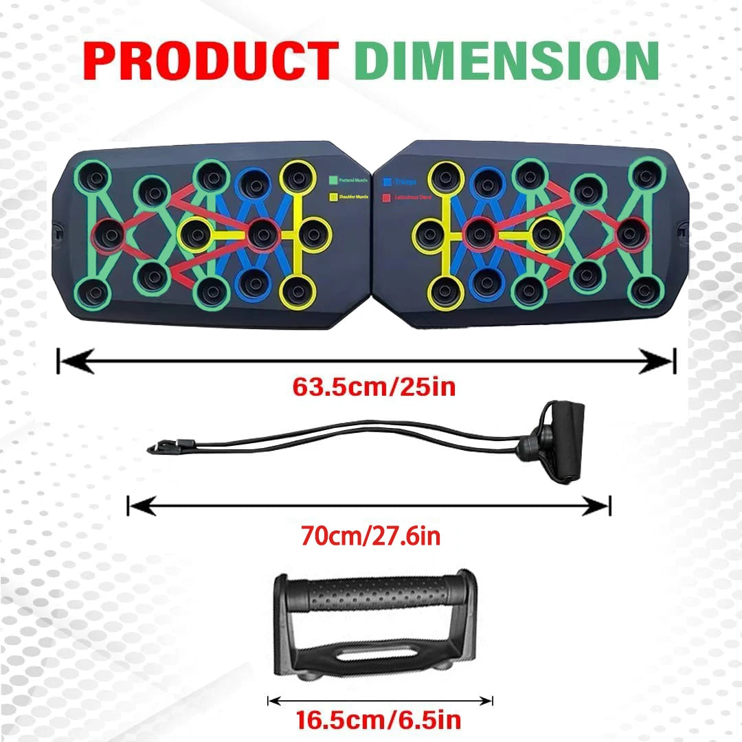 Foldable Push-Up Board Set