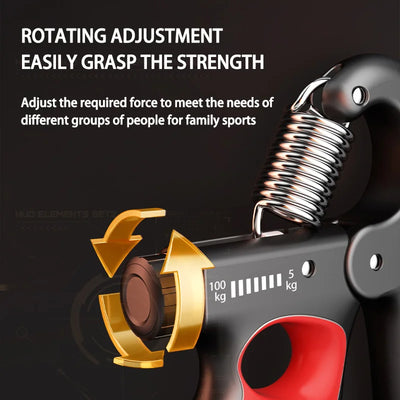 Adjustable Grip Strength Trainer (5–100kg)
