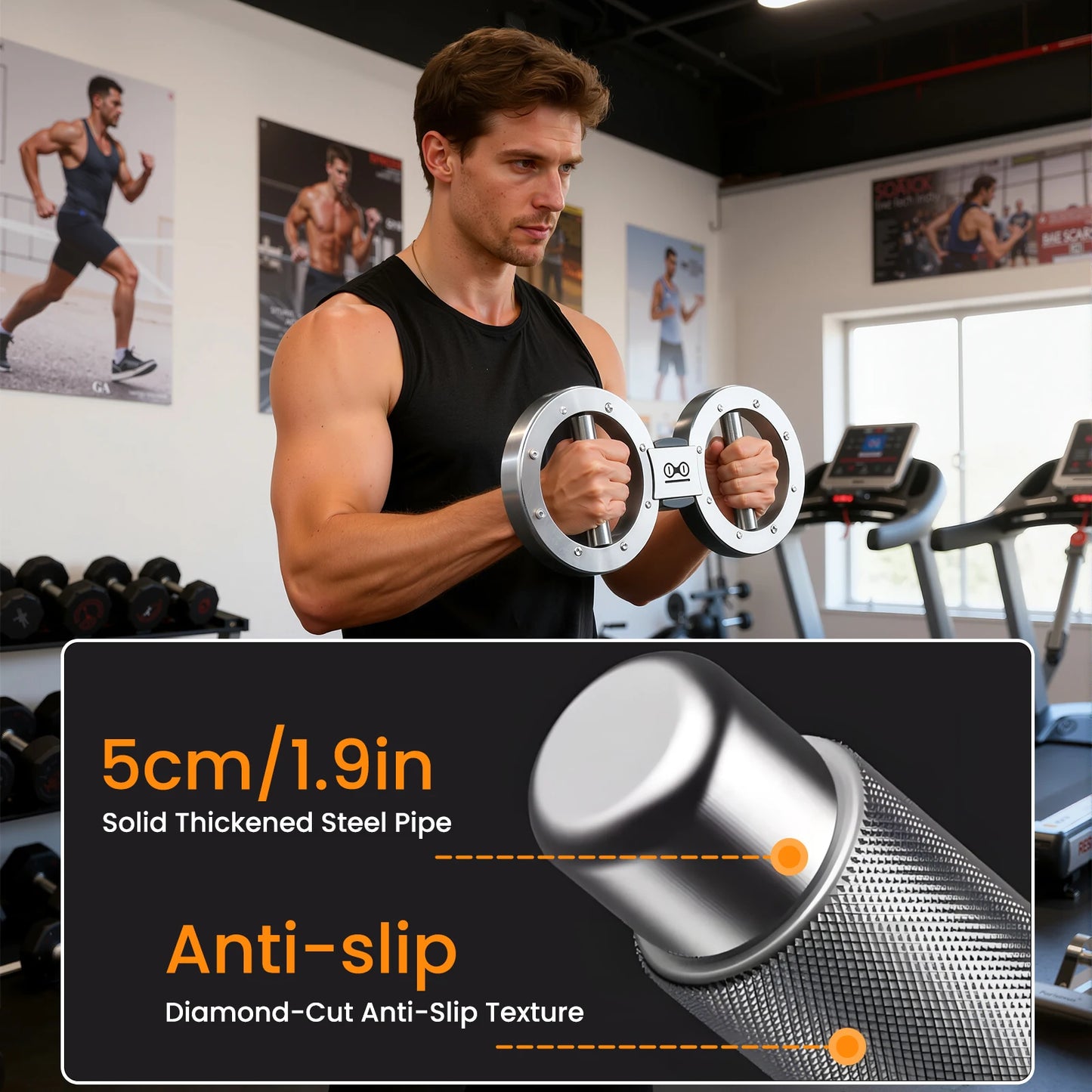 Rotator Machine Multifunctional Grip Strength Trainer